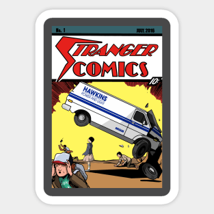 Stranger Comics #1 Sticker